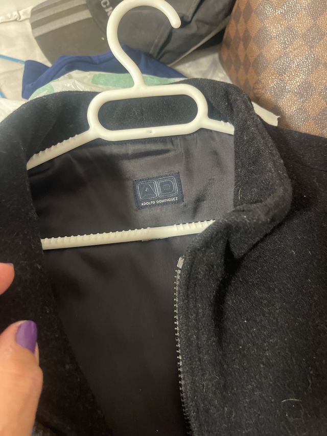 Chaleco lana Adolfo Dominguez negro