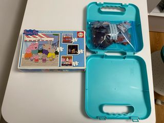 Maletín Puzzles Peppa Pig Educa 4 Puzzles