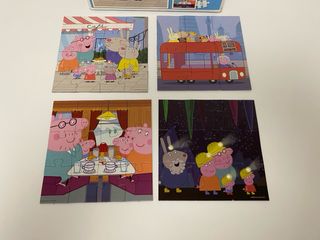 Maletín Puzzles Peppa Pig Educa 4 Puzzles