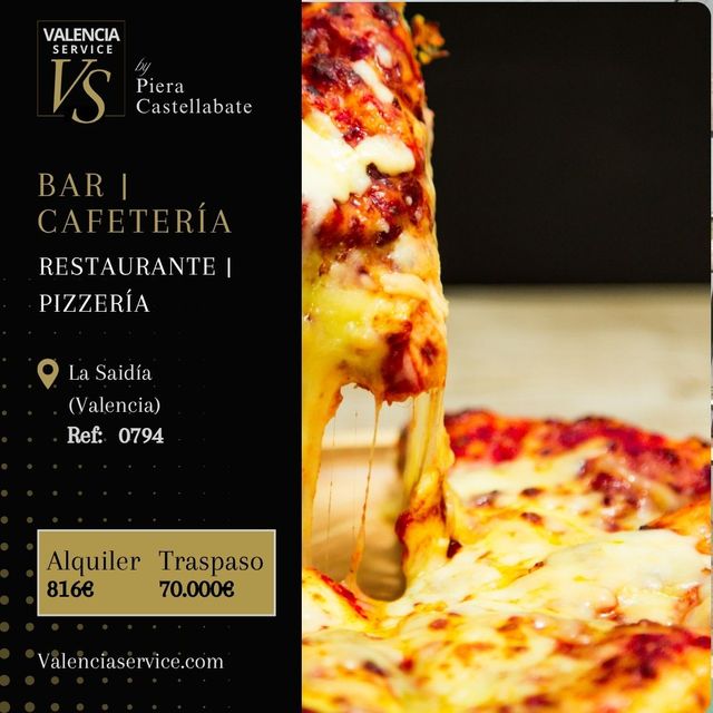 0794 - BAR, CAFETERÍA, RESTAURANTE Y PIZZERÍA EN L