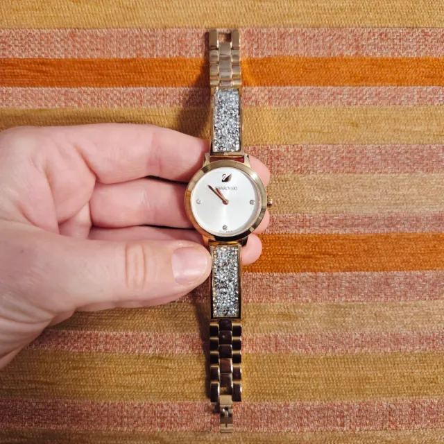 Reloj Swarovski Cosmic Rock Oro Rosa Auténtico