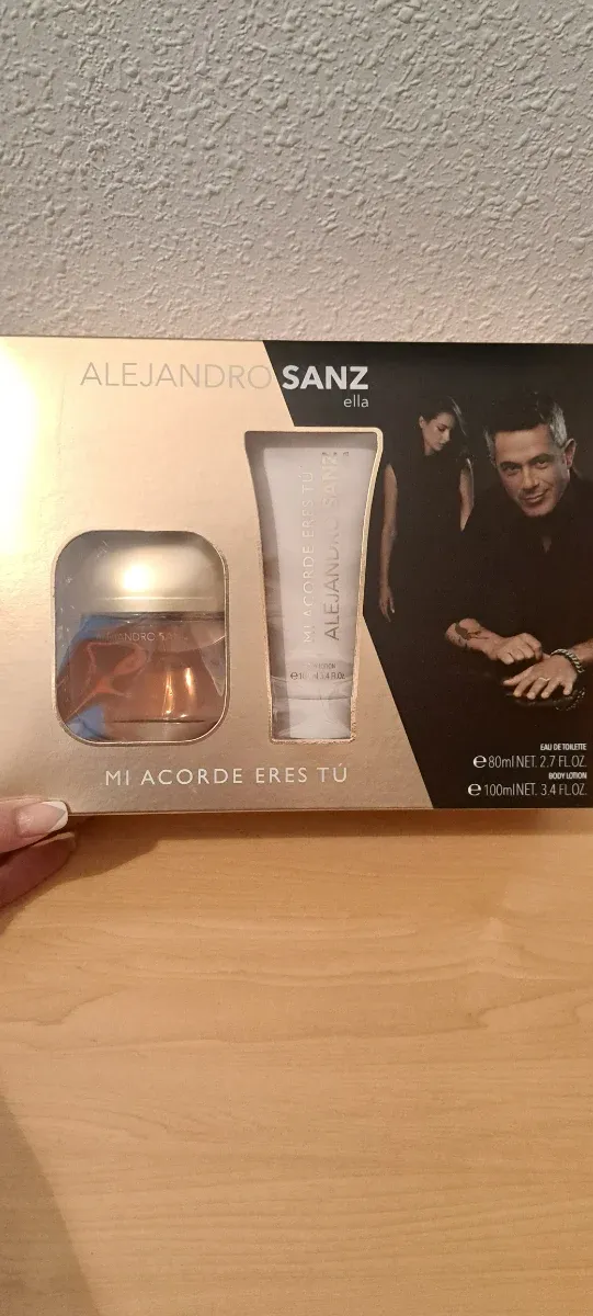 Alejandro Sanz Ella Set Perfume y Loción