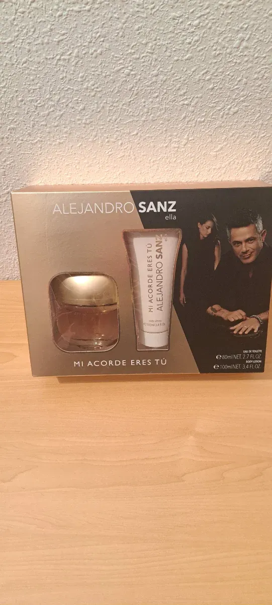 Alejandro Sanz Ella Set Perfume y Loción