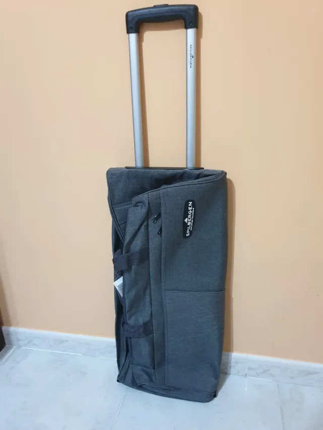 Borsone da viaggio grigio 55L