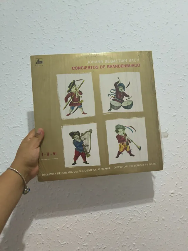 Vinilo Johann Sebastián Bach Conciertos de Branden