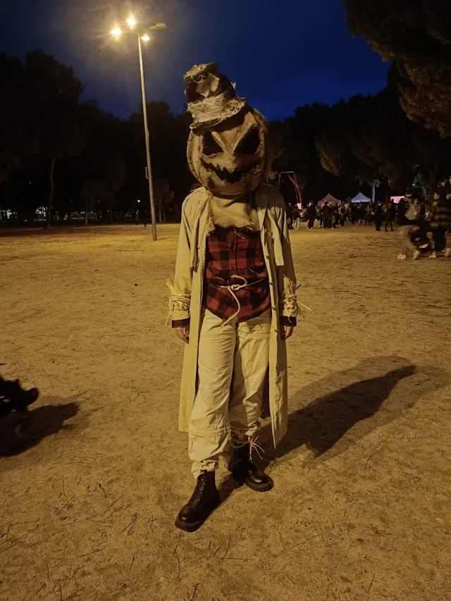 Máscara Halloween Calabaza