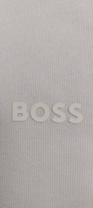 Casaco com capuz BOSS branco
