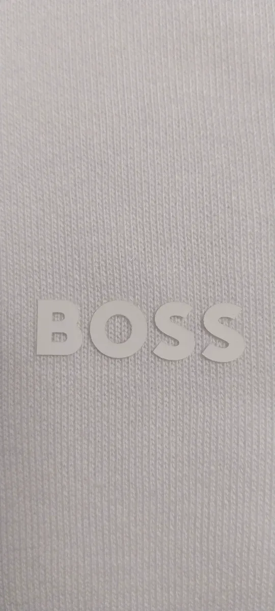 Casaco com capuz BOSS branco