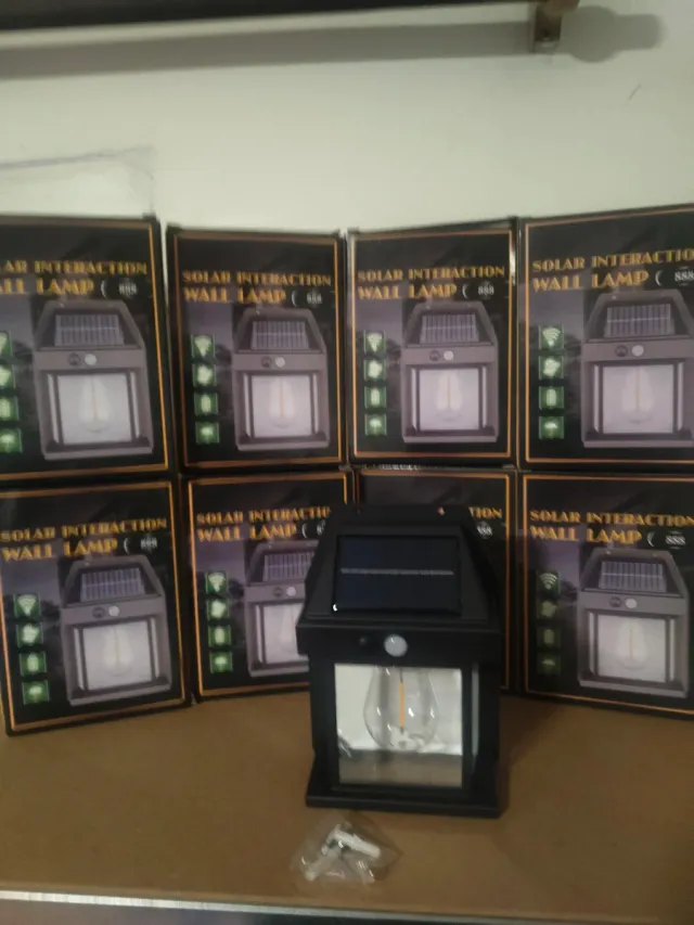 Lámparas Solares de Pared pack 8 unidades