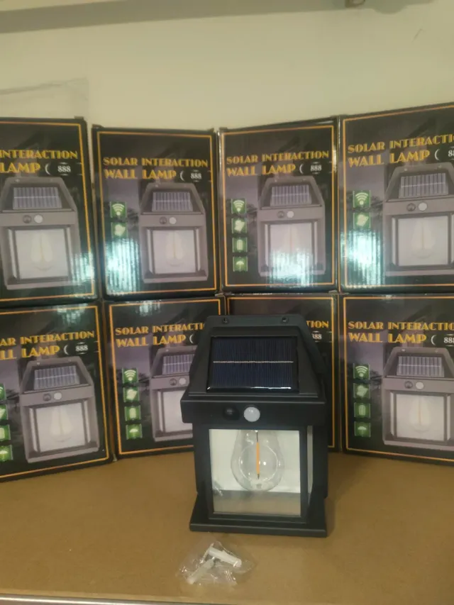 Lámparas Solares de Pared pack 8 unidades