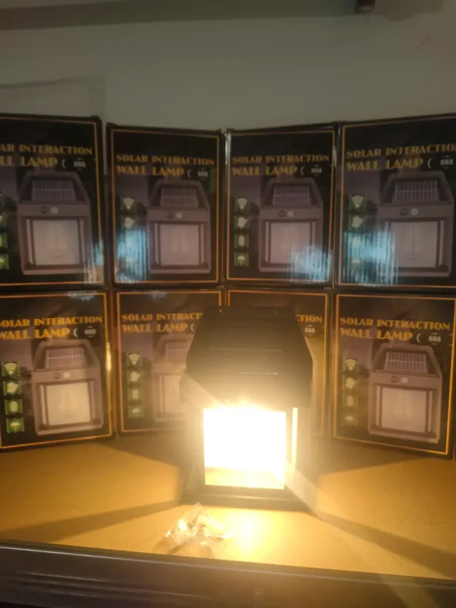 Lámparas Solares de Pared pack 8 unidades