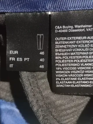 Traje de chaqueta azul de chicos Slim