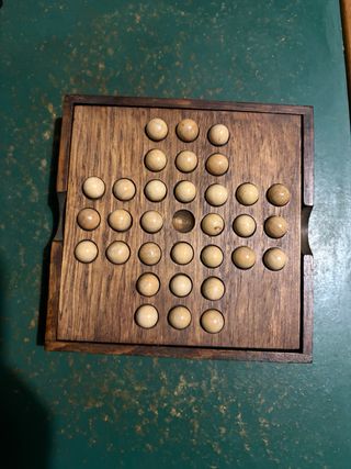 Puzzle Solitario Inglés Madera