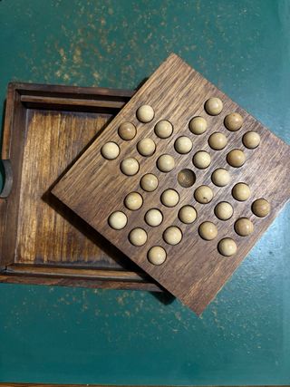 Puzzle Solitario Inglés Madera