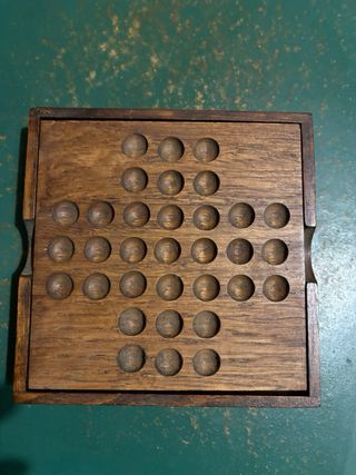 Puzzle Solitario Inglés Madera