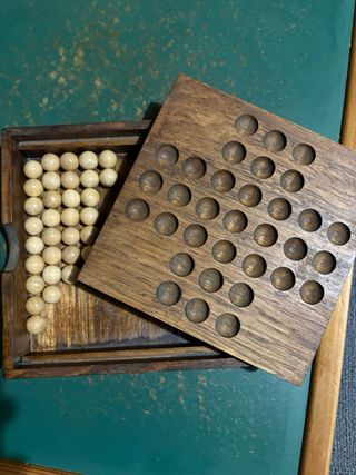 Puzzle Solitario Inglés Madera