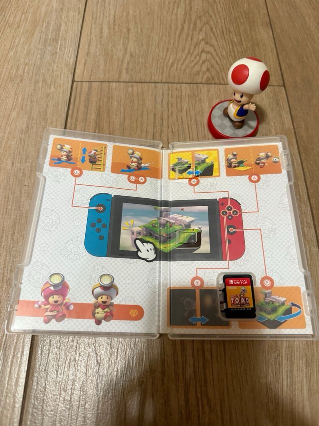 Captain Toad Treasure Tracker Switch + Amiibo Toad