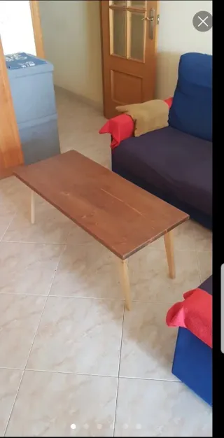 Mesa de centro de madera