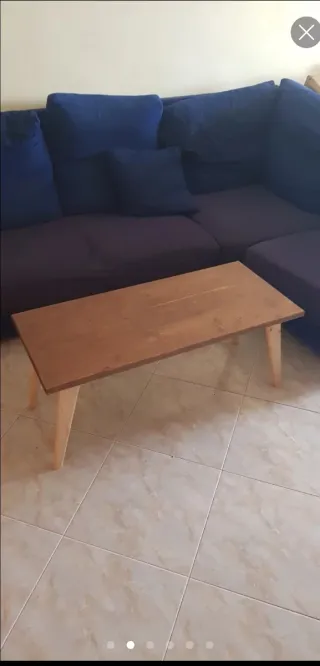 Mesa de centro de madera