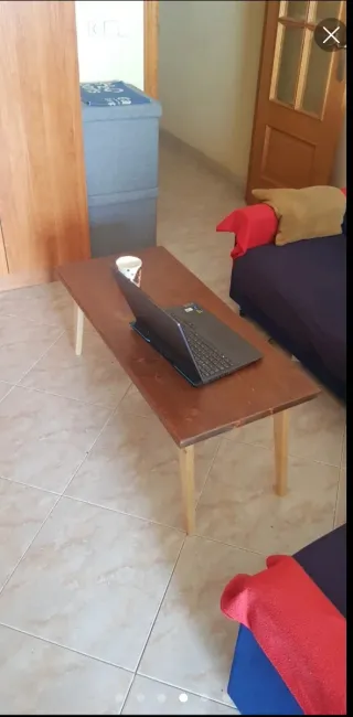 Mesa de centro de madera