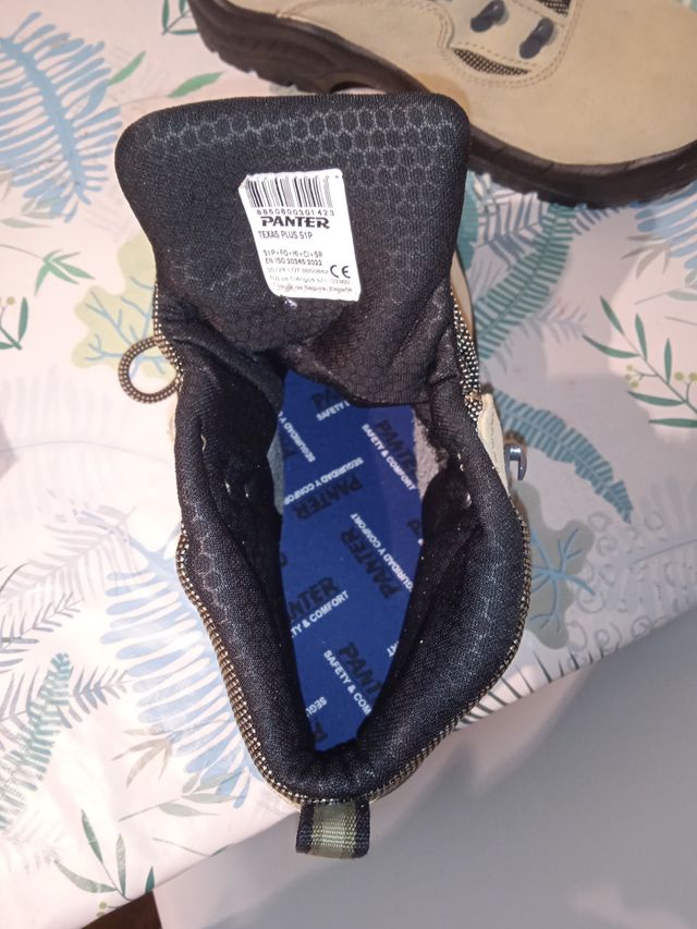 Botas de seguridad Panter beige