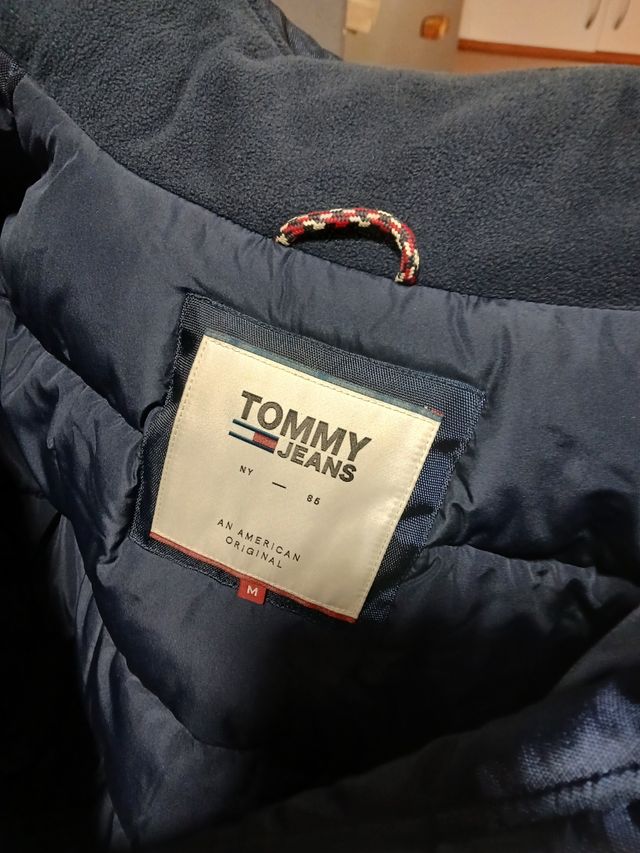 Abrigo Tommy Jeans Azul Marino