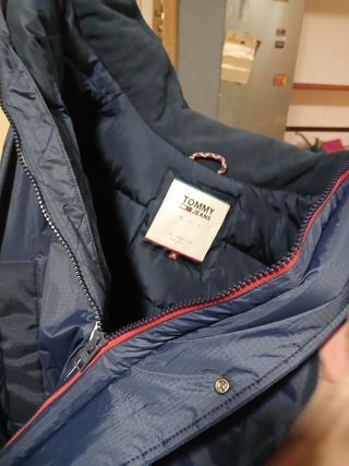 Abrigo Tommy Jeans Azul Marino