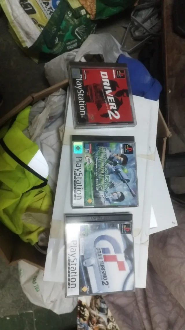 PlayStation 1 Sony Gris