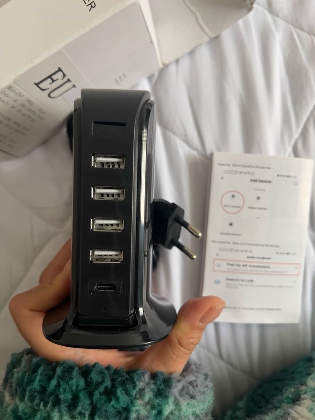 Cargador Múltiple USB con Enchufe