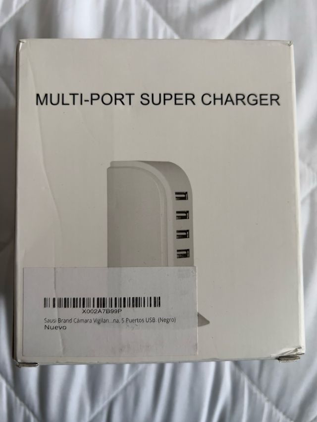 Cargador Múltiple USB con Enchufe