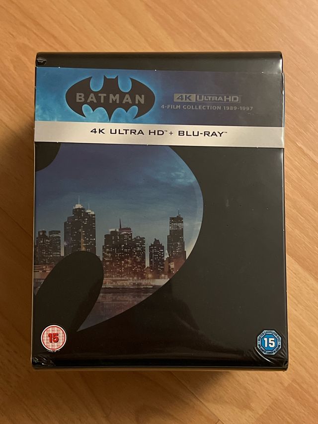 Batman 4Film Collection 4K UHD + Blu-ray Steelbook