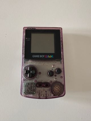Nintendo Game Boy Color Morado transparente