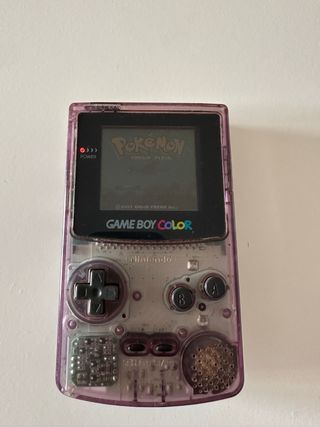 Nintendo Game Boy Color Morado transparente