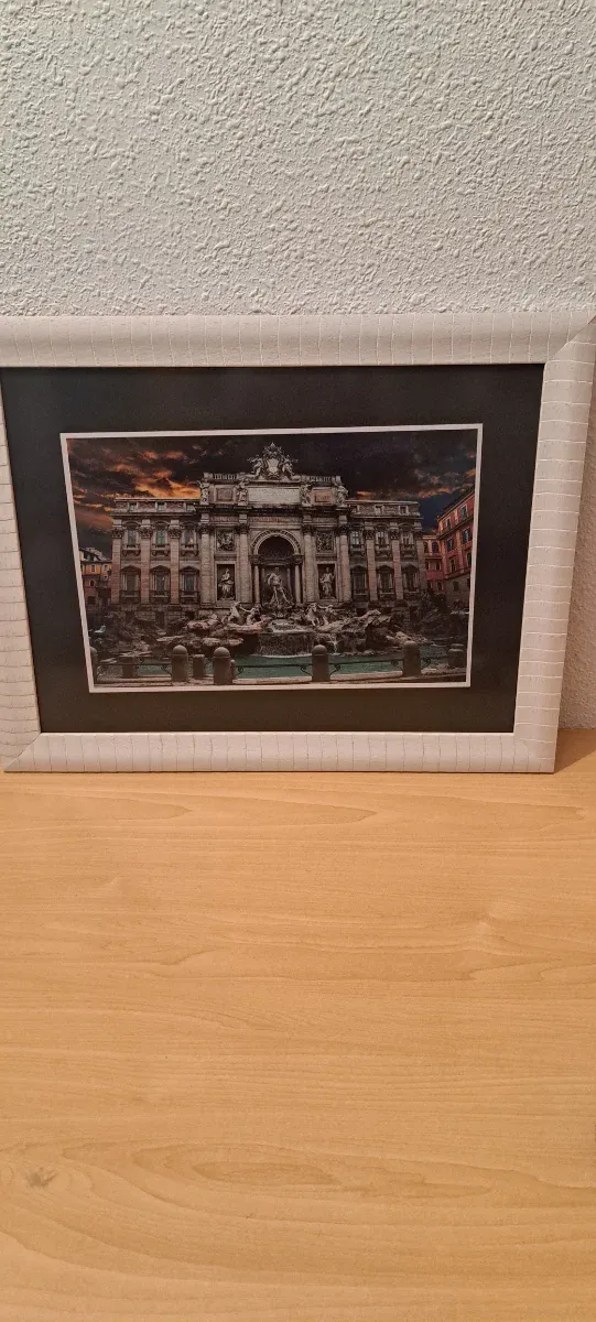 Cuadro Decorativo Fuente de Trevi 45 x 35 cms