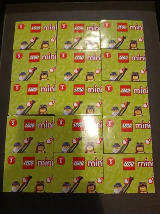 Lego Mini Figuras Folletos y Zombie