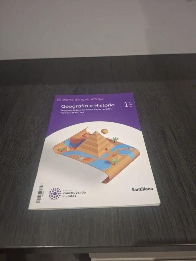 Libro geografía e historia 1ESO santillana