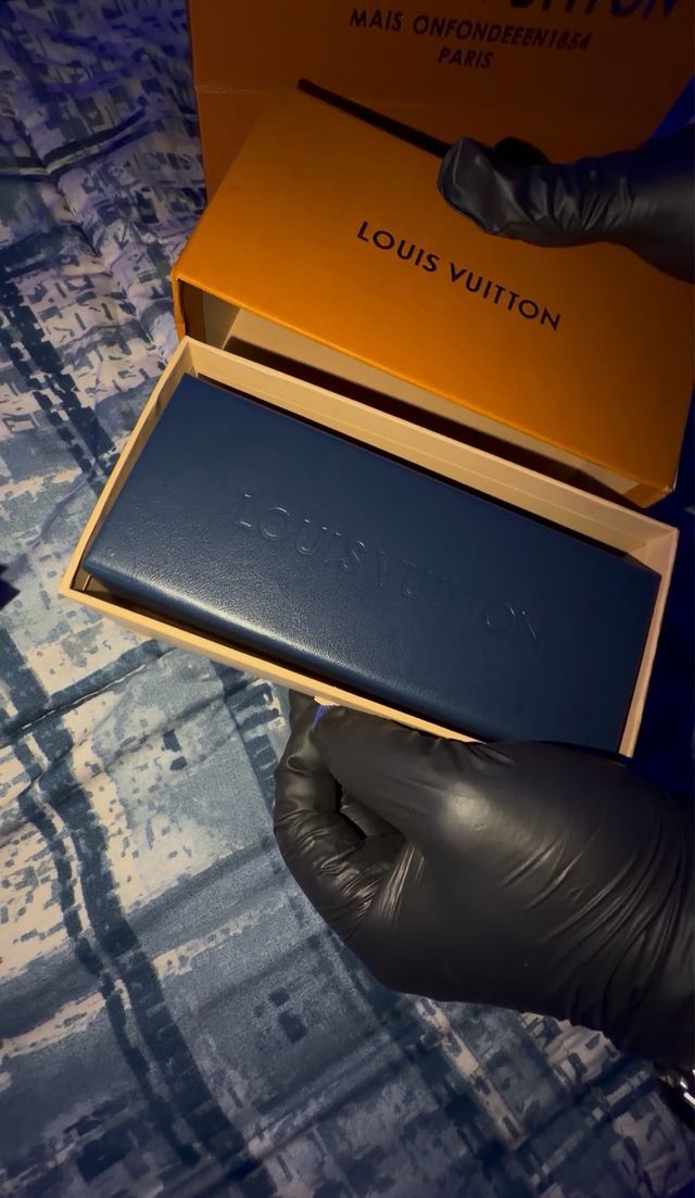 Occhiali Louis Vuitton Donna oro e marroni