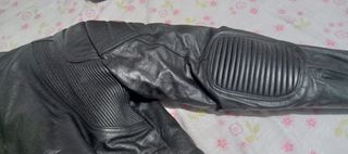 Chaqueta moto en cuero Garibaldi