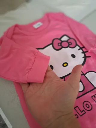 Tuta Hello Kitty bimba rosa 1/3 mesi