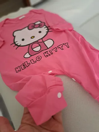 Tuta Hello Kitty bimba rosa 1/3 mesi