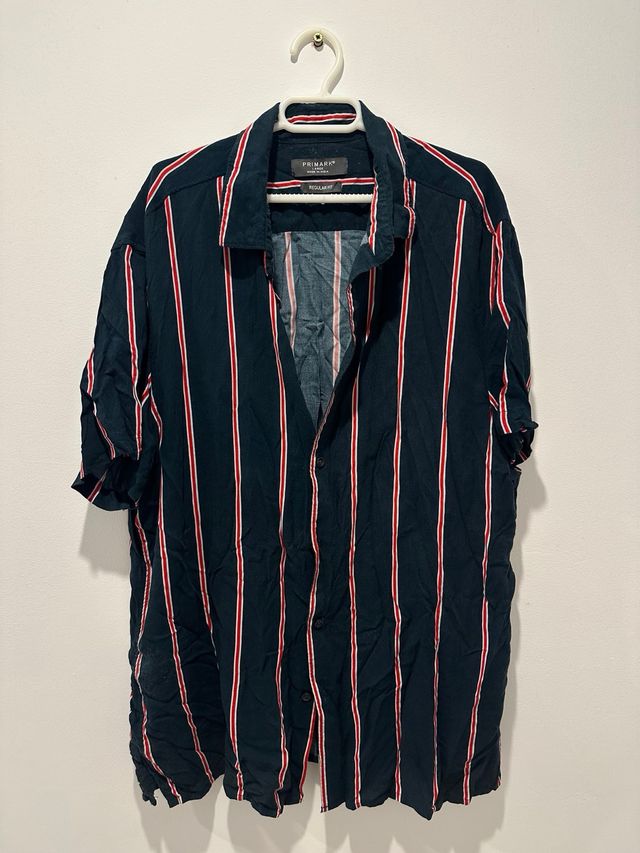 8 Camisas Estampadas Manga Corta