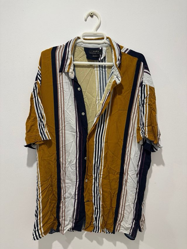 8 Camisas Estampadas Manga Corta