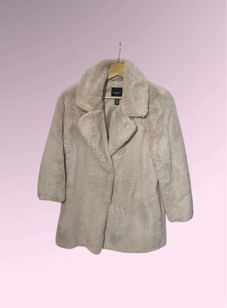 Pelliccia New Look Beige Taglia xs/s