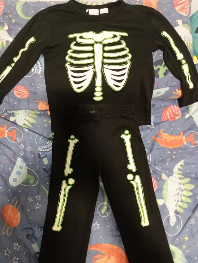 Disfraz Esqueleto Zara Niño