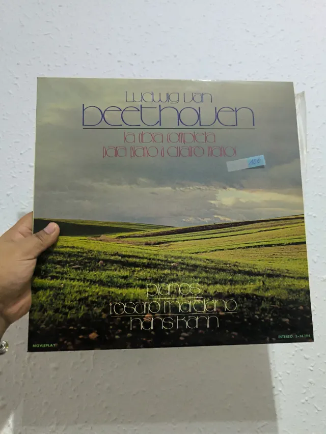 Vinilo Ludwig Van Beethoven - Obra Completa Piano