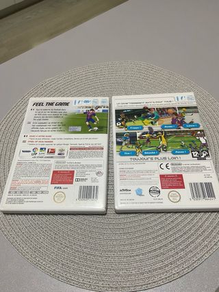 Wii FIFA 15 y World Championship Sports