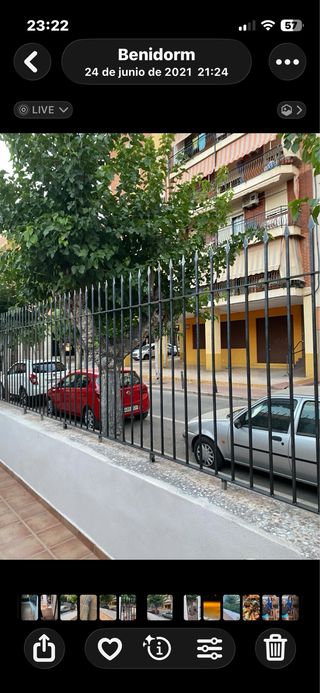 Reja de forja 6m x 1.5m