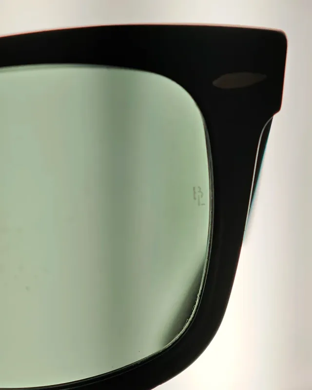 Gafas de sol Ray-Ban Wayfarer Negras años 80