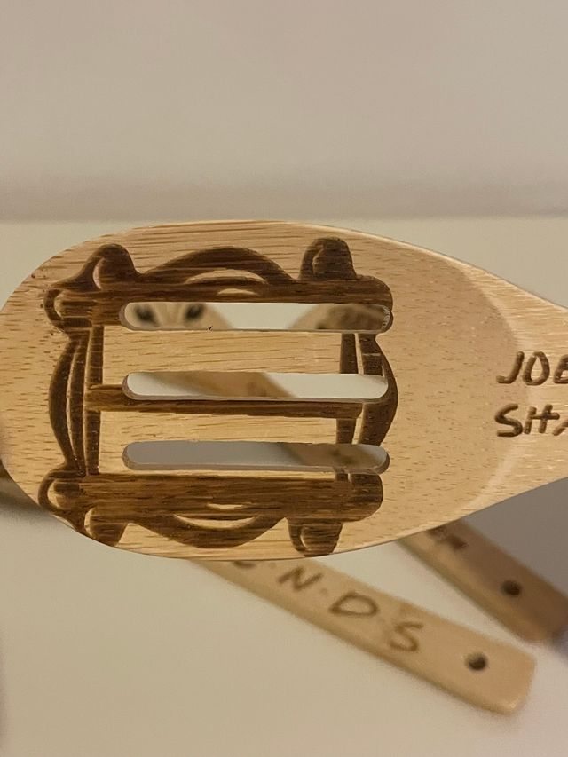 Utensilios Cocina Friends Madera Bambú