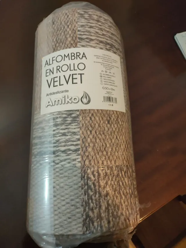 Alfombra Rollo Velvet Amiko Antideslizante